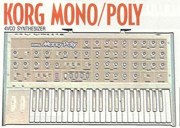 Korg Mono/Poly group photo